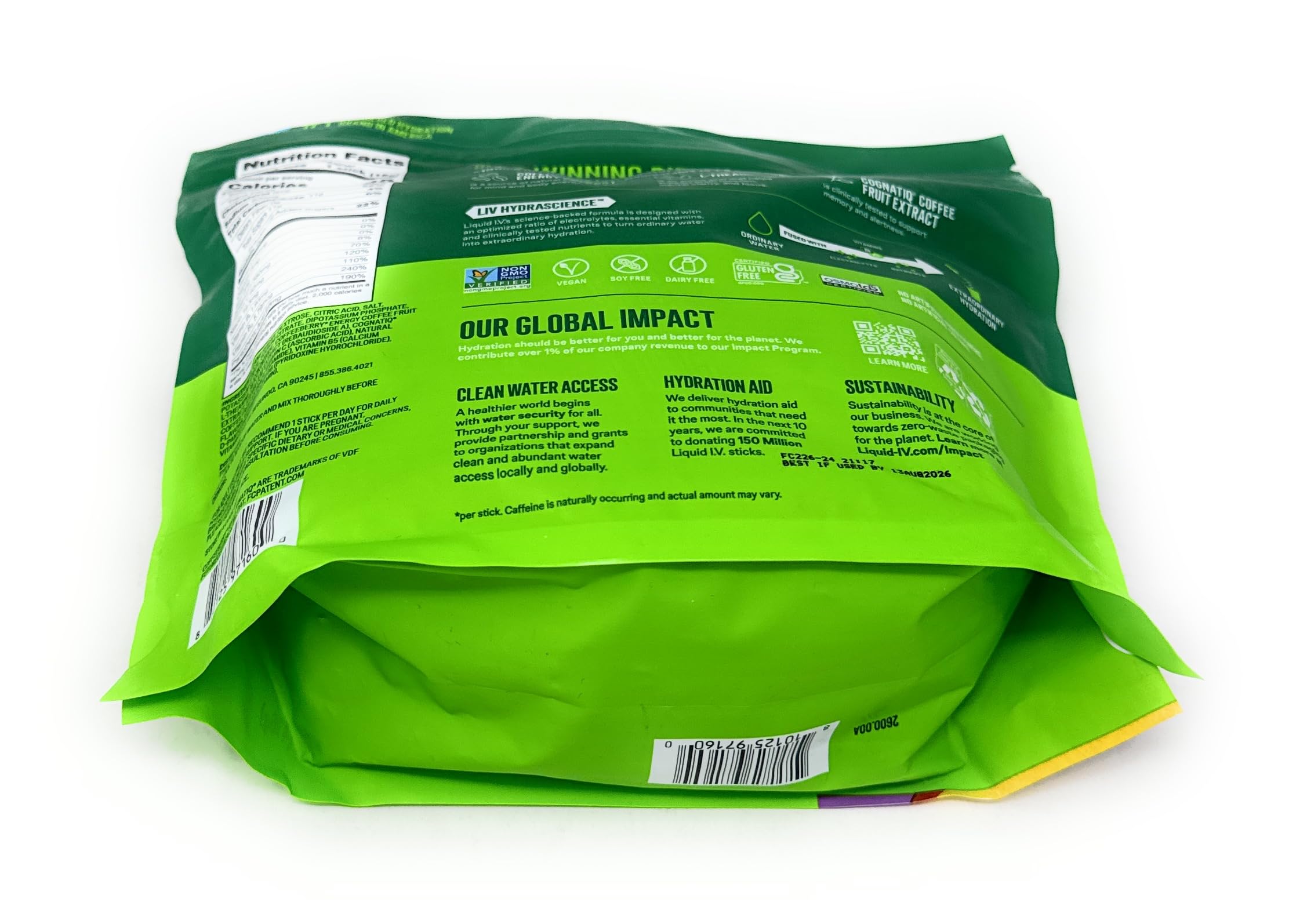 Liquid I.V. travel hydration kit ready for on-the-go hydration