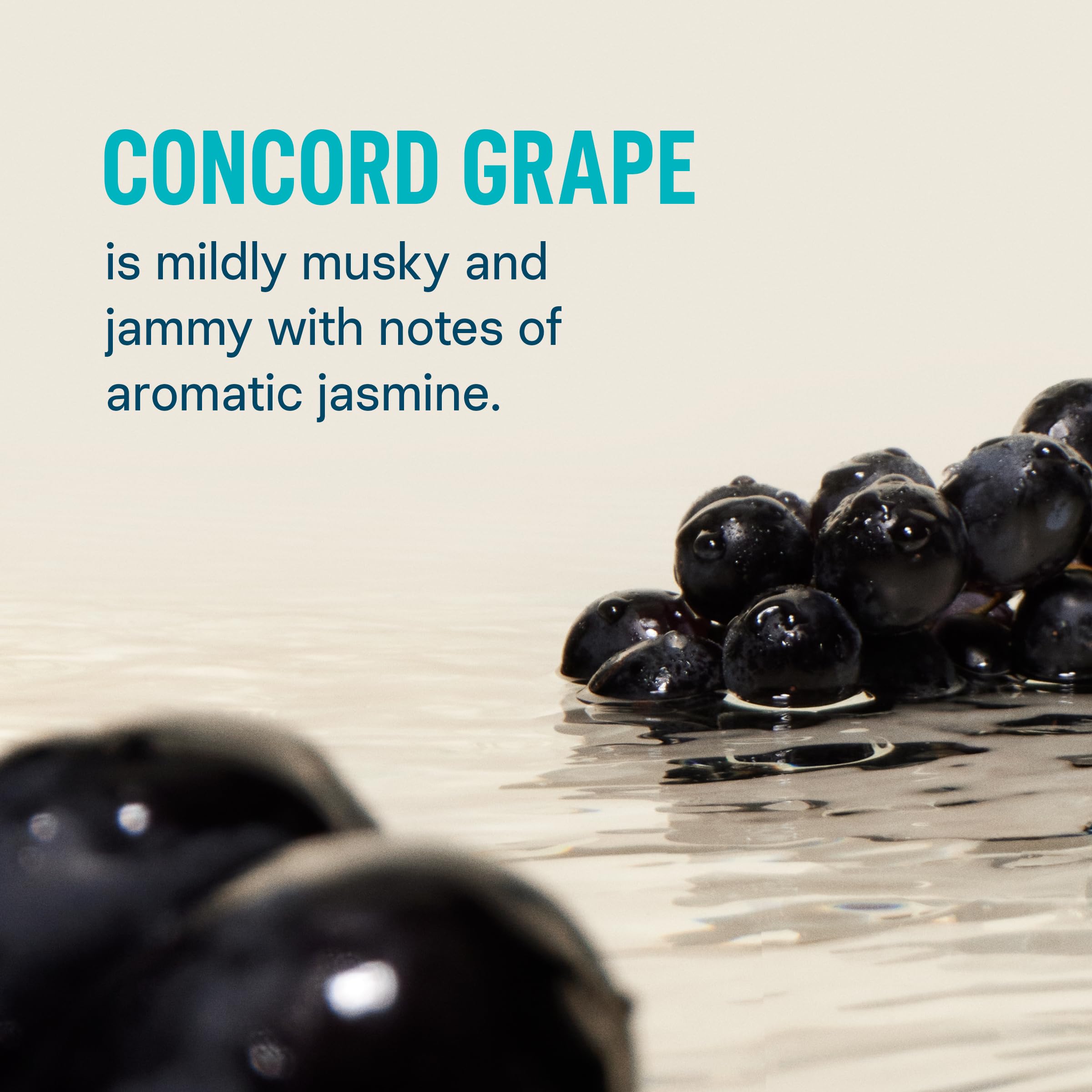 Liquid I.V. Concord Grape packet dissolving in water to create hydration