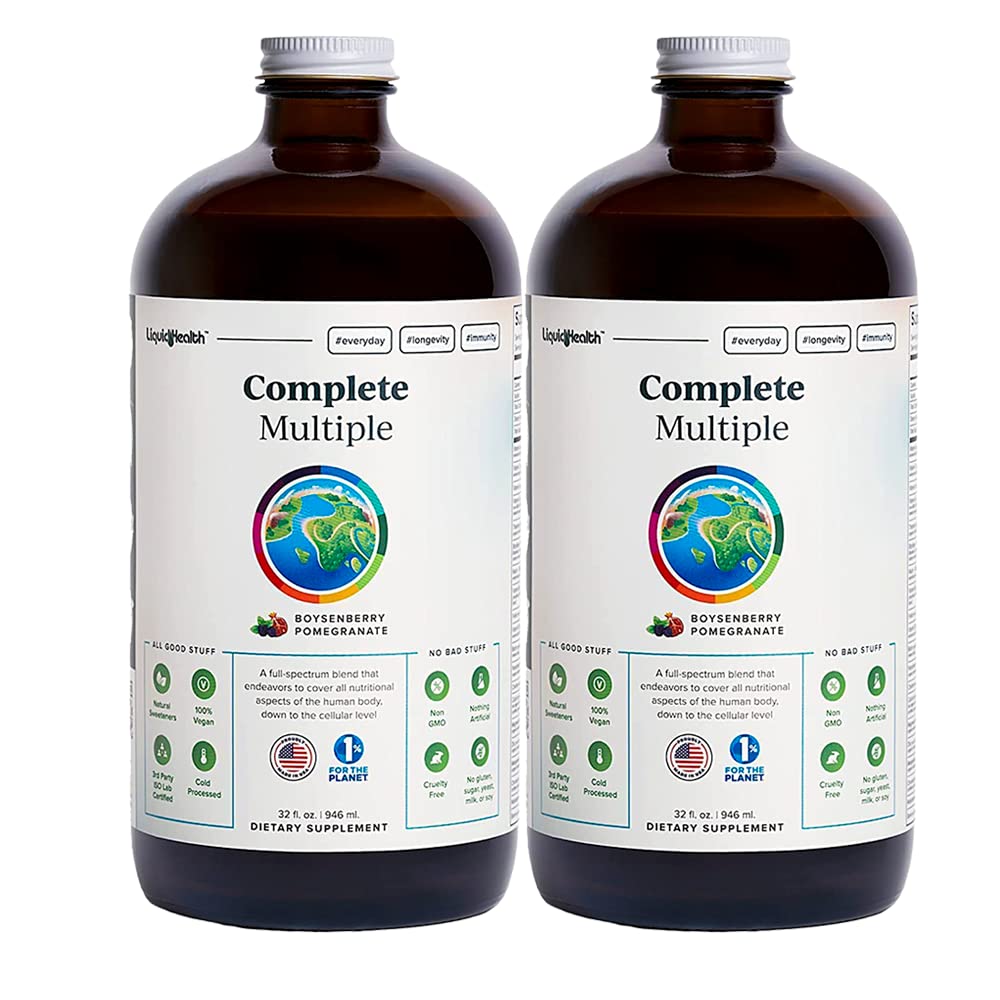 LIQUIDHEALTH Complete Multivitamin bottle front view for daily energy support