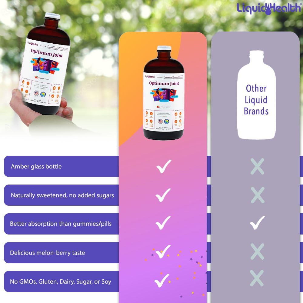 LIQUIDHEALTH Optimum Joint 2-pack packaging for value.