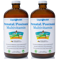 LIQUIDHEALTH prenatal bottle pour for an easy daily dose during pregnancy
