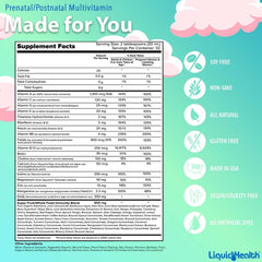 LIQUIDHEALTH USA-made packaging showing lab certification quality