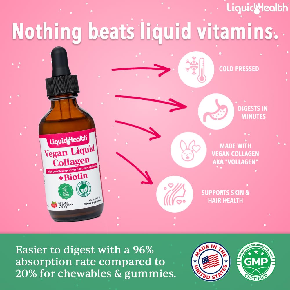 LIQUIDHEALTH organic matrix label close-up