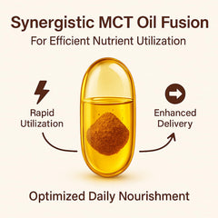 LIRAE Ceylon Cinnamon softgels in hand, ready for daily routine.