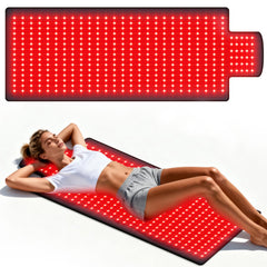 LITDUCK red light therapy mat showing full body coverage for home use