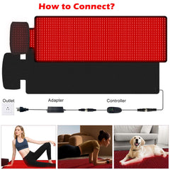 LITECARE dual-pulse mode display shows adjustable therapy rhythms.