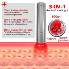 LITECARE device uses 850nm light for skin tone improvement and surface care