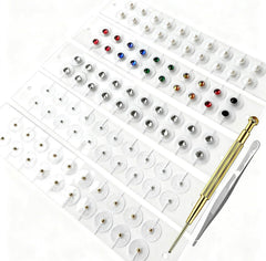 Litelogy ear seeds kit with adhesive seeds for gentle at-home acupressure