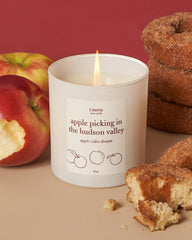Literie 9oz candle designed for home decor and ambiance.