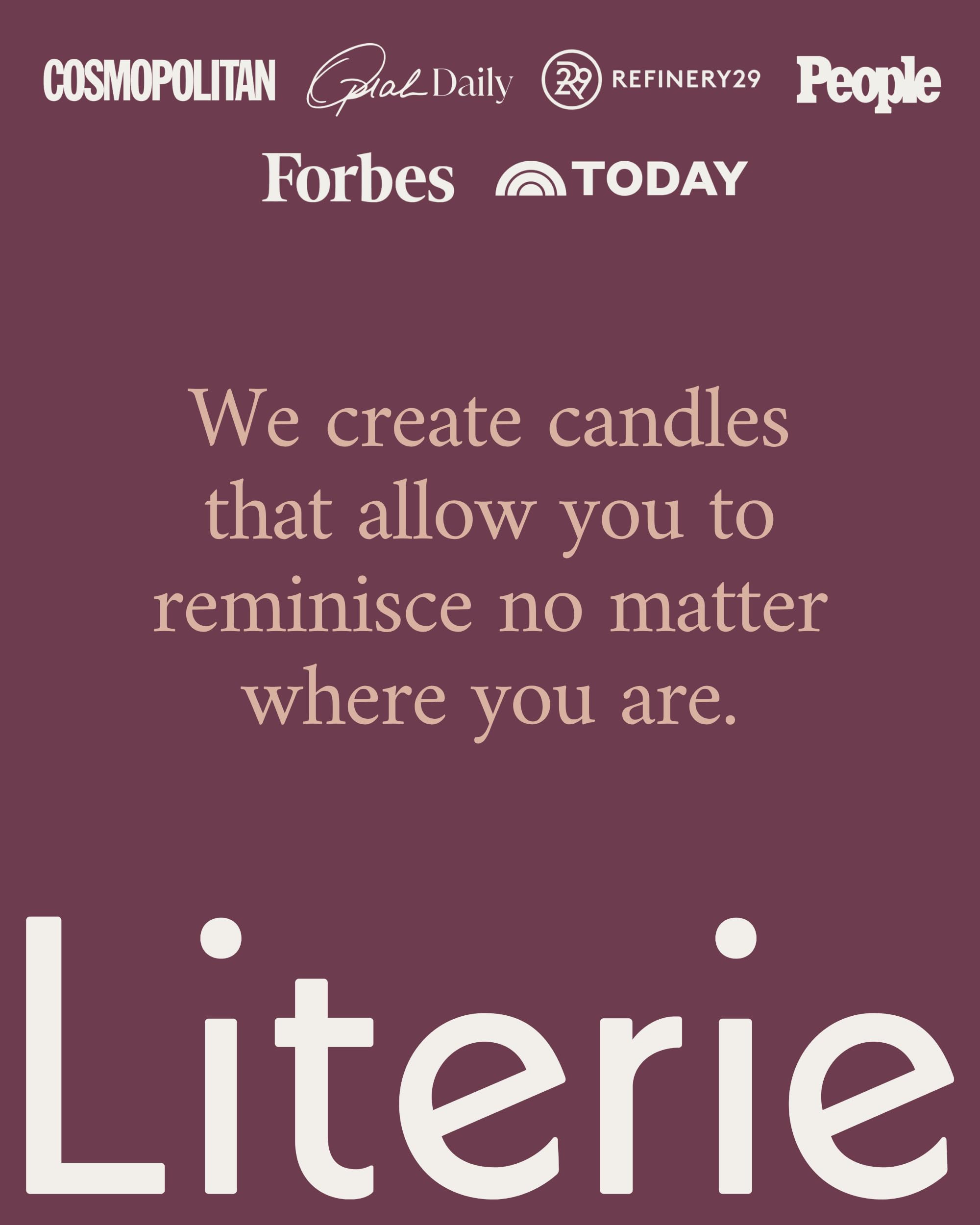 Literie NYC inspired candle boosts home decor with chic scent