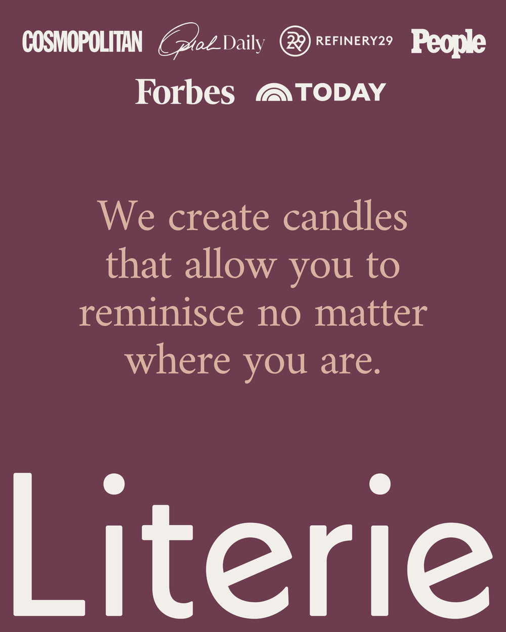 Literie NYC inspired candle boosts home decor with chic scent