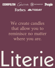 Literie NYC inspired candle boosts home decor with chic scent