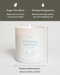 Literie winter wonderland ambiance scene for festive home decor.