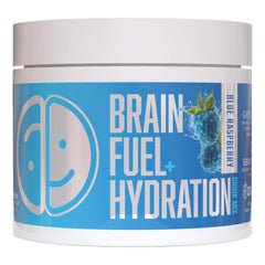 Lithios Brain Fuel Plus tub with scoop for daily focus support