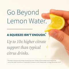 Flavorless LithoLyte dissolves easily, leaving drinks smooth and drinkable.