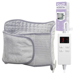 LITLISFlY back heating pad with adjustable heat and timer for targeted relief