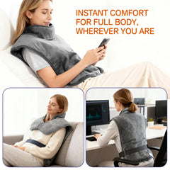 LITLISFlY neck and shoulders pad fits securely for targeted relief