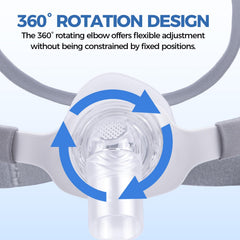 Litstone TMS Comfort silicone cushion delivering a soft, breathable skin contact.