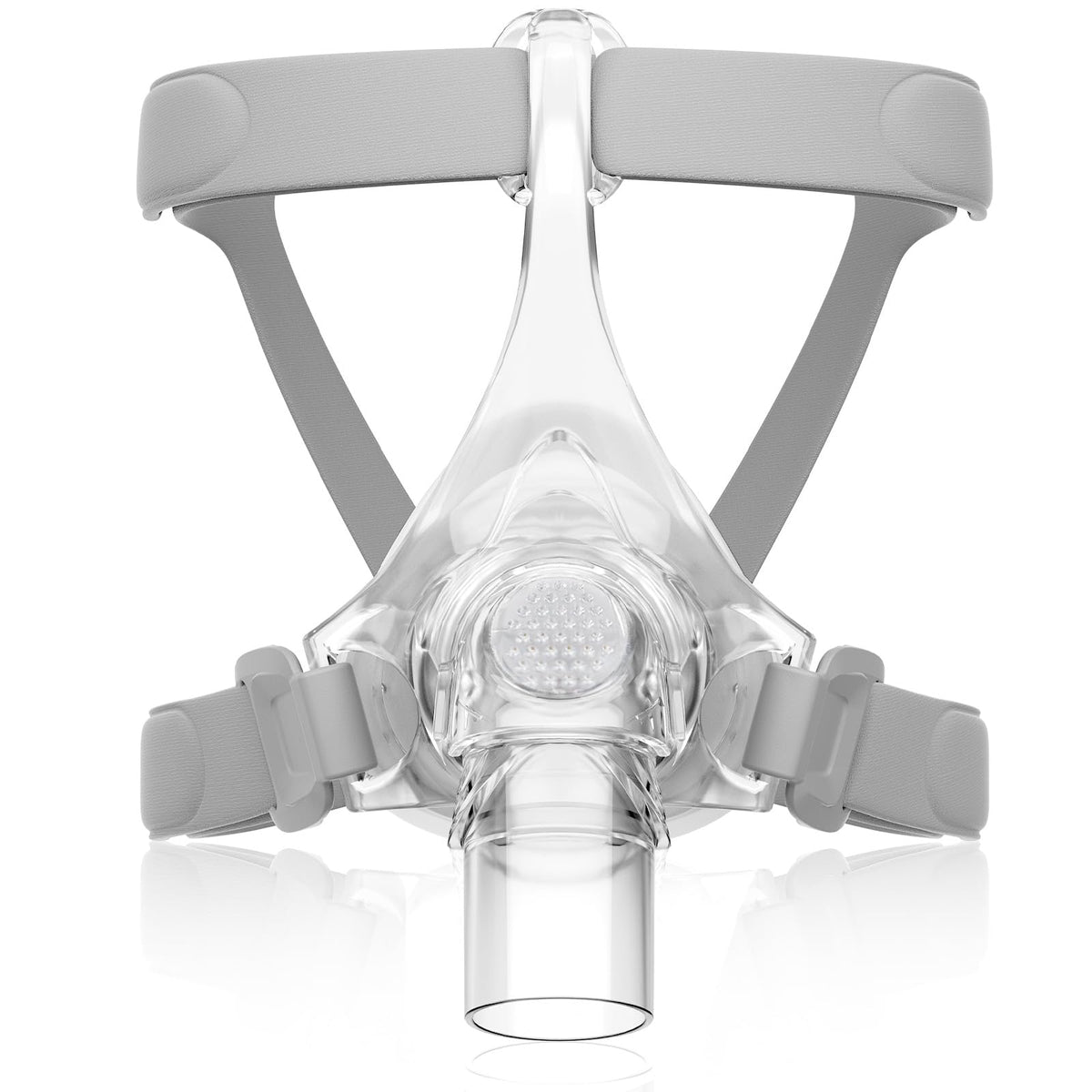 Litstone TMS Comfort nasal CPAP mask front view with secure seal for restful therapy.