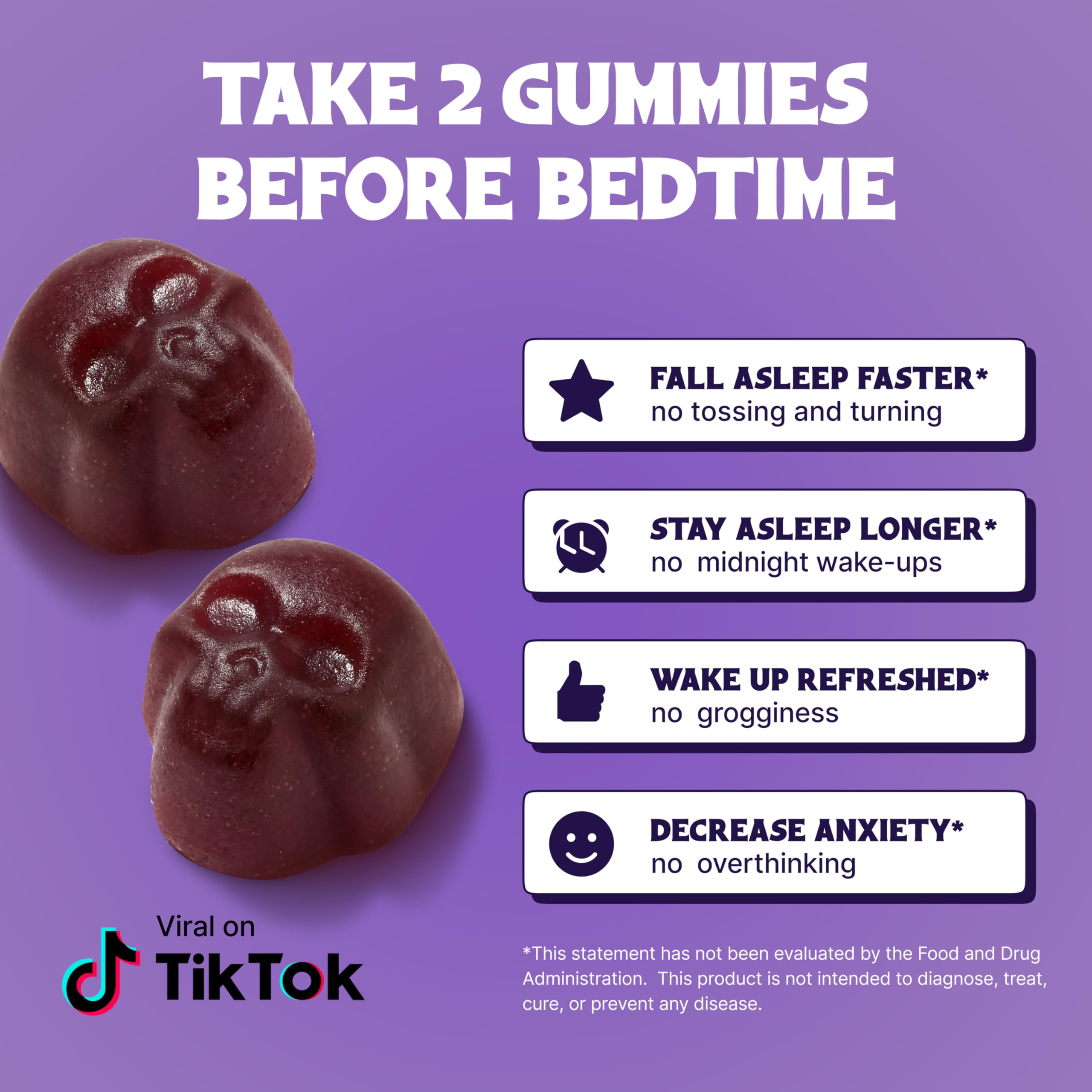 Bottle label highlights vegan, USA-made Deep Sleep Gummies.
