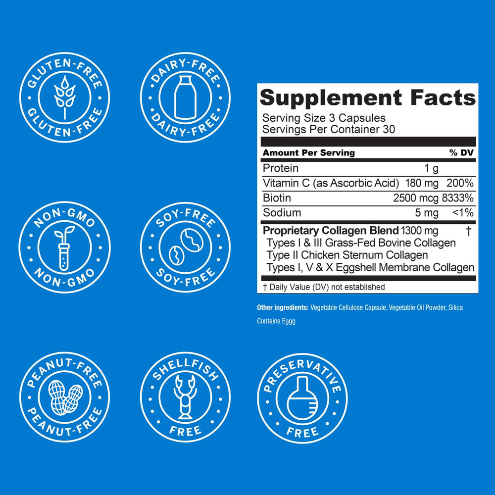 Easy-to-swallow capsules fit easily into daily routines.