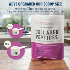 Live Conscious collagen peptides powder two-pack packaging for ongoing use