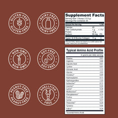 Live Conscious collagen powder chocolate non-GMO and gluten-free for clean daily use