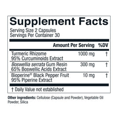 Live Conscious CurcuWell capsules in hand for brain focus and immune support