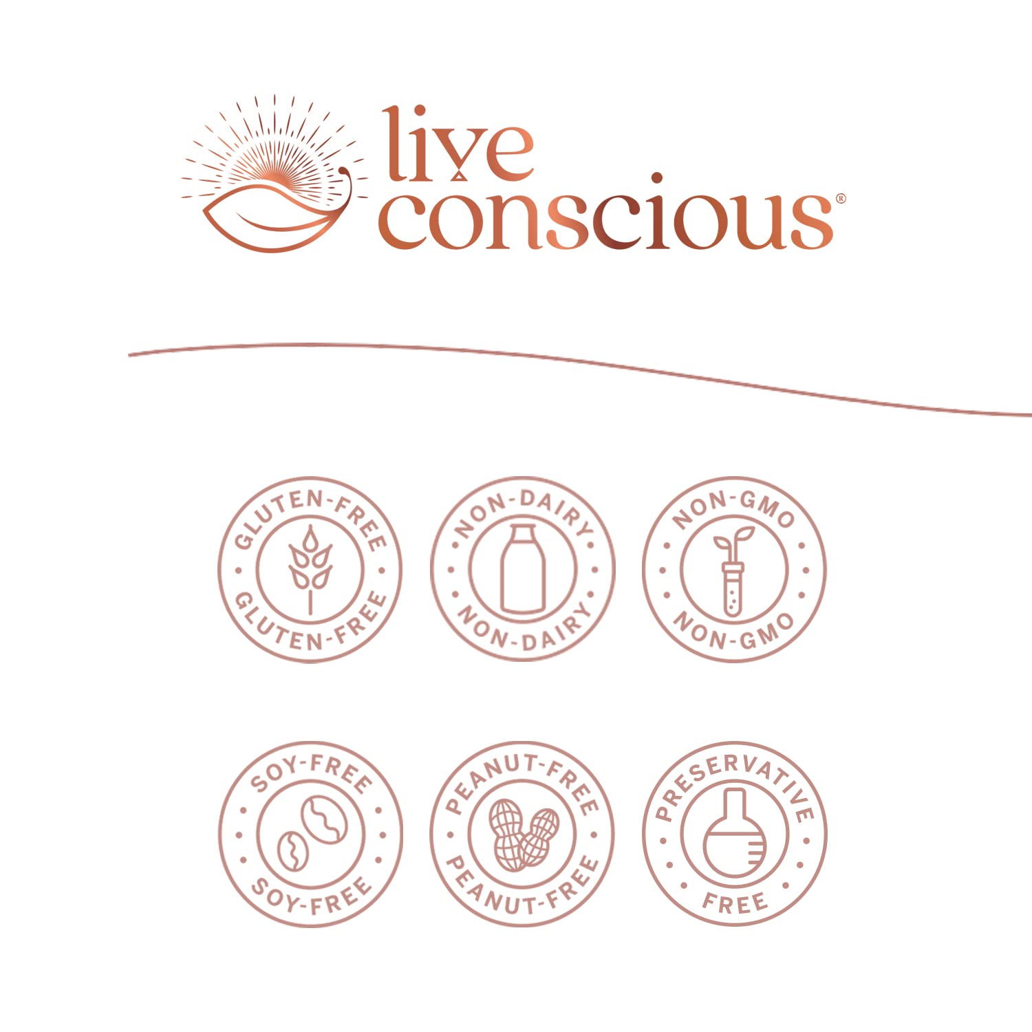 Live Conscious KrillWell bottle showing no fishy aftertaste claim for easy daily use