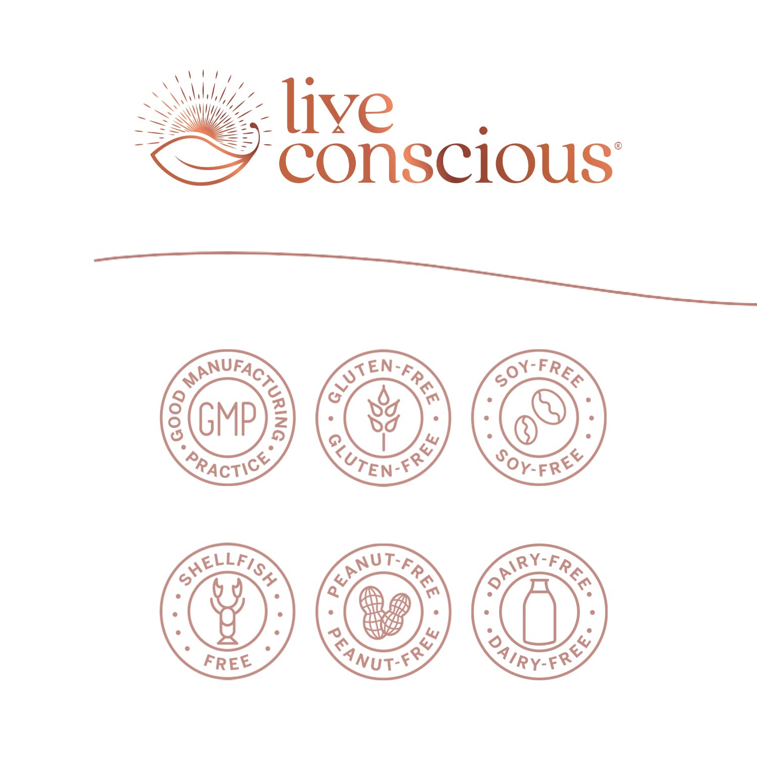 Live Conscious LiverWell bottle back label detailing formula for cleansing and metabolism