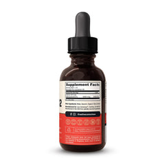 Live Conscious B12 bottle cap and dropper in focus for quick dosing.