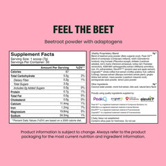 LIVE IT UP Feel The Beet kitchen routine shows easy daily ritual.