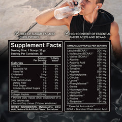 LIVE LGNDRY LABS collagen pineapple mix in glass for drinking.