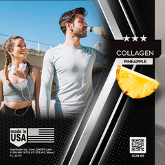 LIVE LGNDRY LABS collagen powder shaker for on-the-go use.