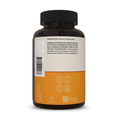 Live Conscious MoveWell bottle with glass for daily wellness ritual.