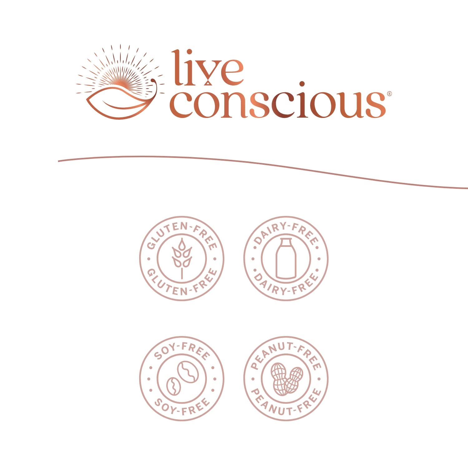 Live Conscious MoveWell ingredient panel showing glucosamine and hyaluronic acid.