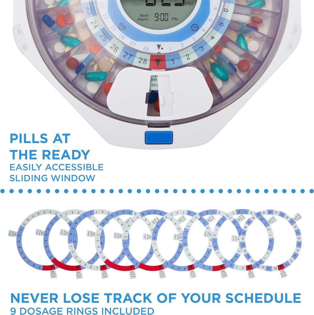 LiveFine LED reminder ring around exterior improves reminder visibility