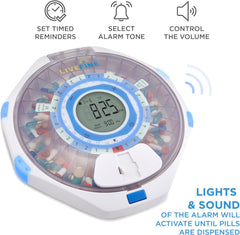 LiveFine mobile app setup screen enables easy configuration and alarms