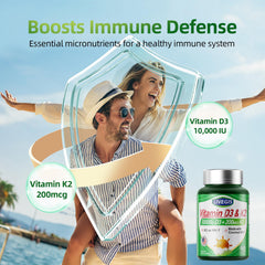 LIVEGIS Vitamin-D3-K2 non-gmo label communicates purity.