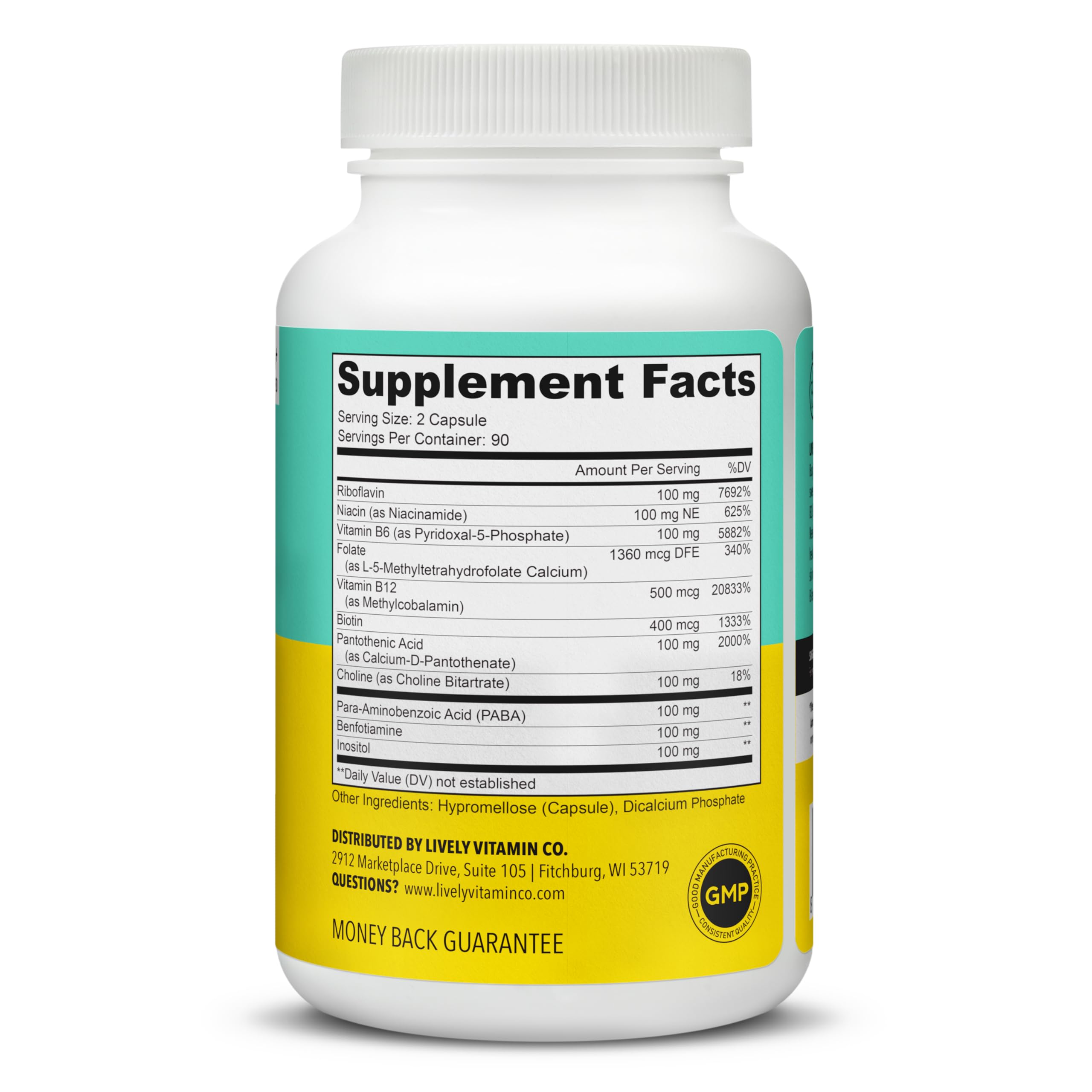 Busy Bee capsules offer energy support with a complete B vitamin matrix