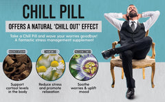 L-Theanine ingredient emphasizing non-drowsy calm in Chill Pill