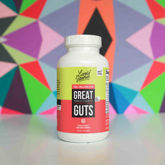 Daily-use bottle designed for consistent gut health support.