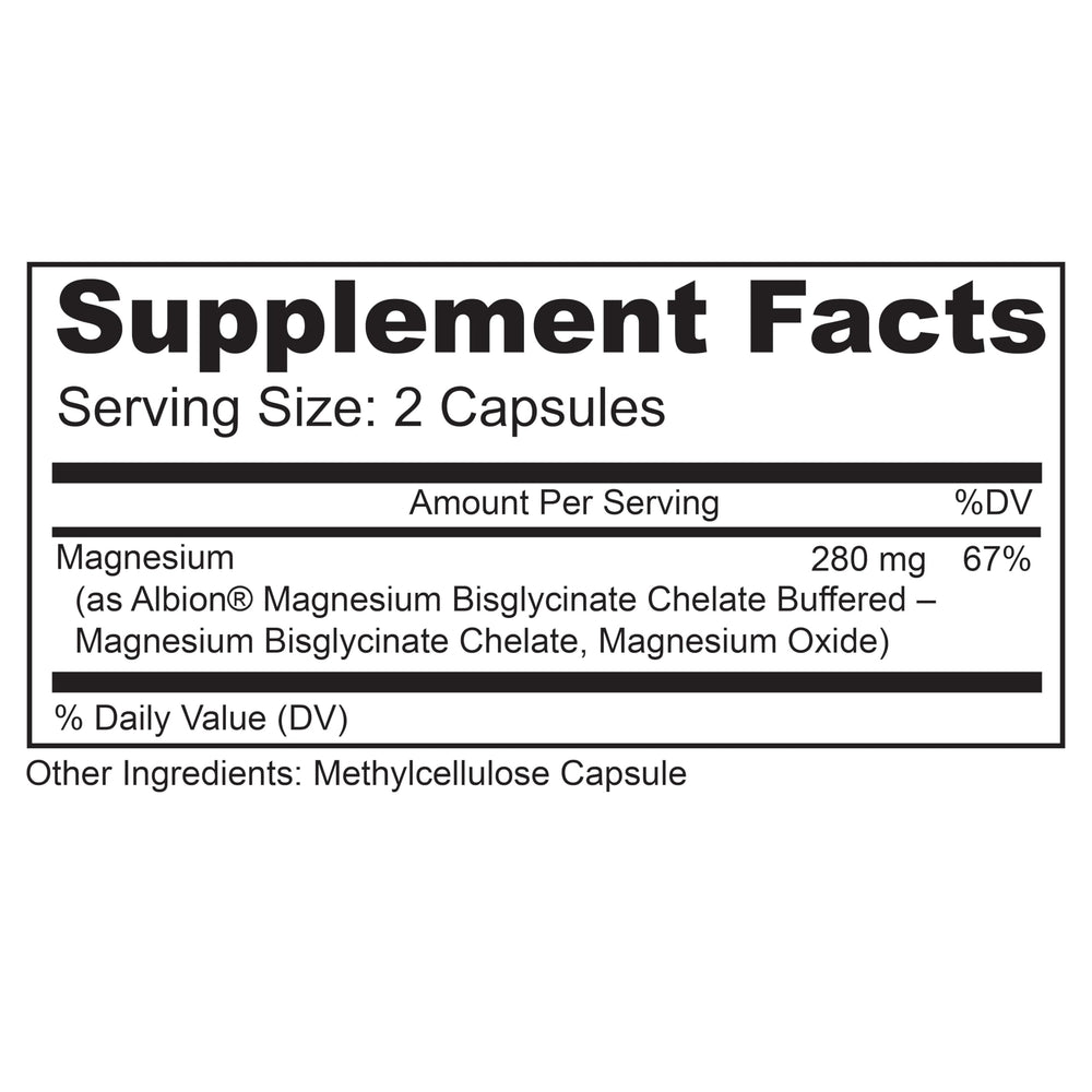 Label of Lively Vitamin Co Magnesium Ease showing gluten-free, dairy-free, soy-free ingredients.
