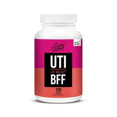 LIVELY VITAMIN CO UTBye bottle front shows capsules for urinary support.