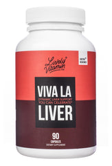 LIVELY VITAMIN CO Viva La Liver bottle closeup for daily wellness