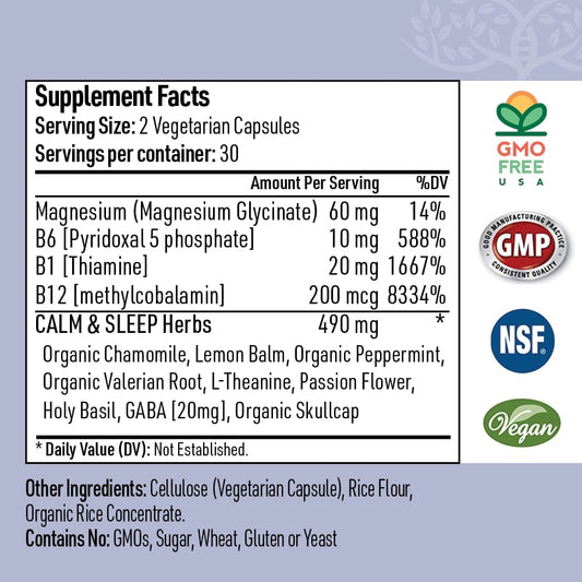 Liver Medic Zen Sleep capsules closeup for non-addictive nightly relaxation