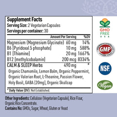 Liver Medic Zen Sleep capsules closeup for non-addictive nightly relaxation