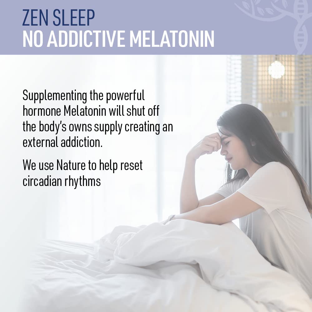 Liver Medic Zen Sleep ingredients blend of seven organic herbs