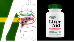 Liverite Liver Aid routine setup with calendar, illustrating daily habit