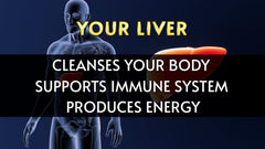 LIVERITE Liver Aid on kitchen counter during wellness routine.